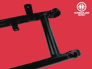 Achtervork matzwart 335.03.99/78